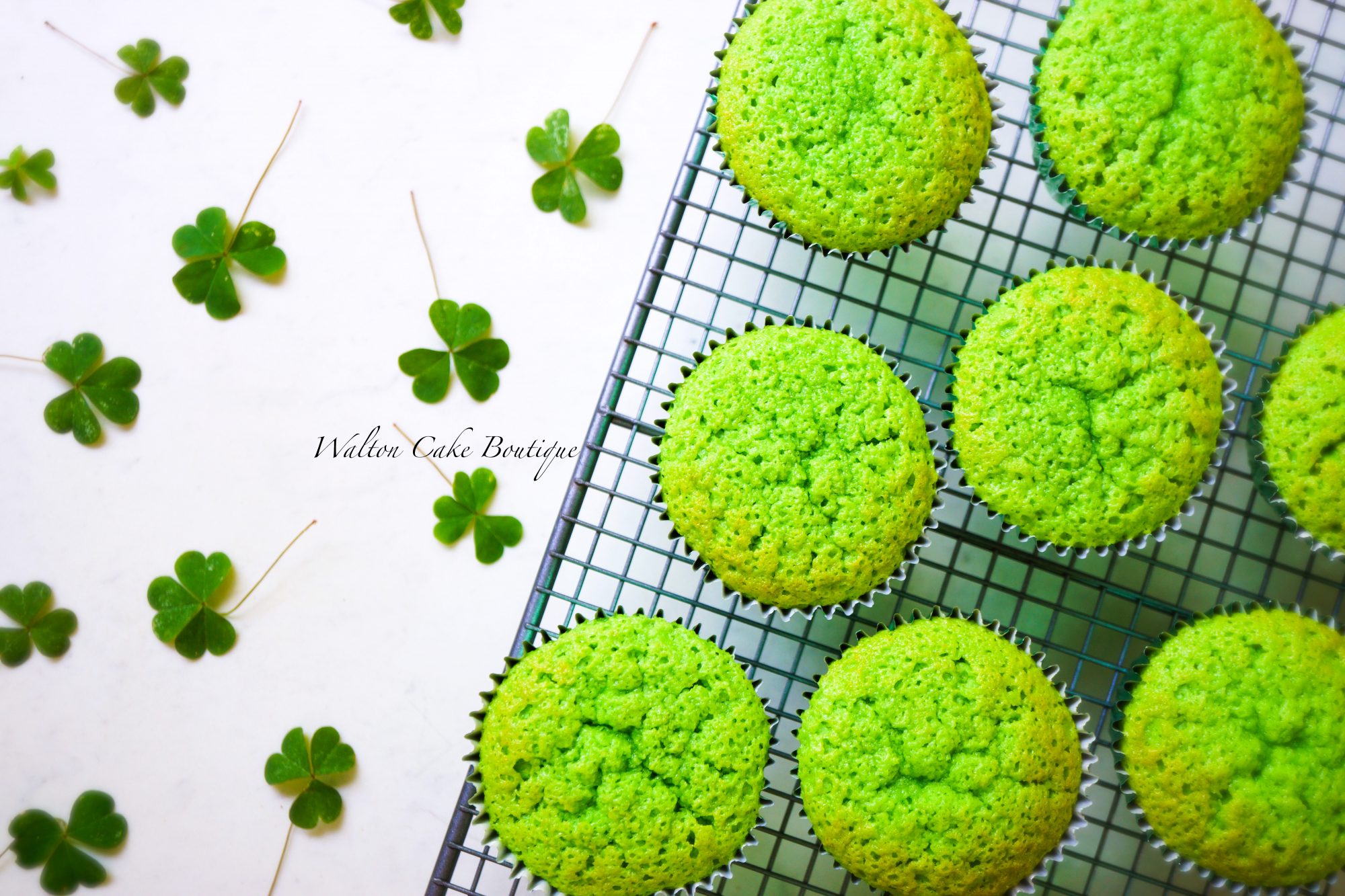 St Patrick’s Day Baileys Irish Cream Cupcakes